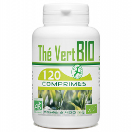 Thé Vert Bio - 400 mg - 120 comprimés 