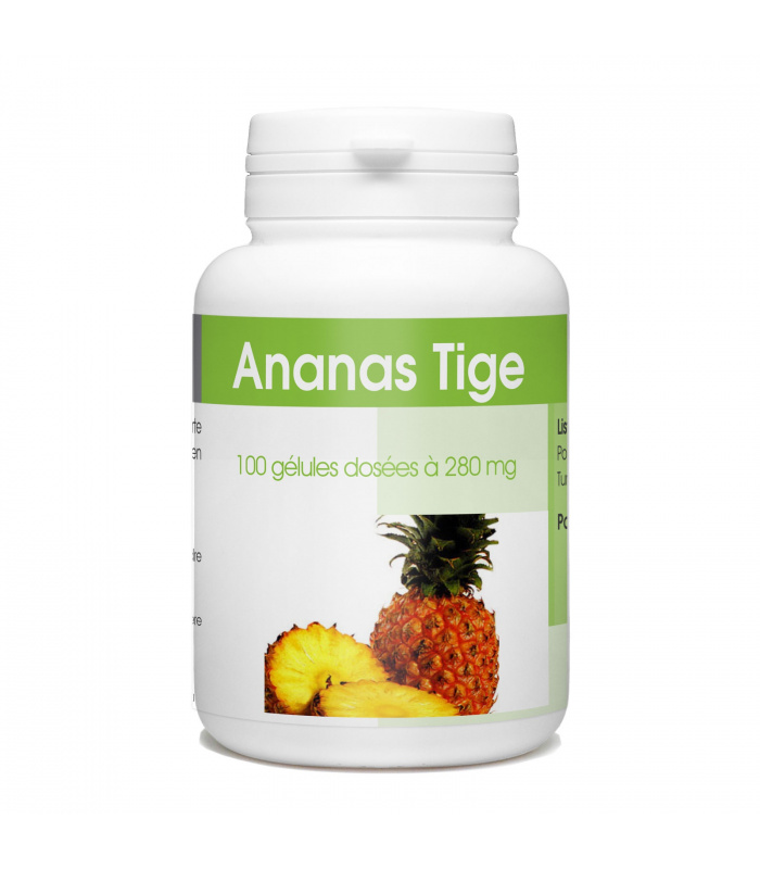 Ananas Tige- 100 gélules - 280mg Ananas Tige- 100 gélules - 280mg