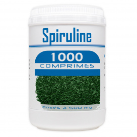 Spiruline -500 mg - 1000 comprimés