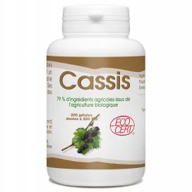 Cassis Ecocert - 250 mg - 200 gélules