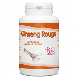 Ginseng Rouge Bio - 300 mg -200 gélules
