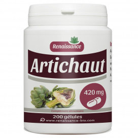 Artichaut - 420 mg - 200 gélules