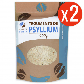Psyllium Blond Téguments 500 g x2