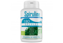 Spiruline Bio 400 mg - 180 gélules végétales