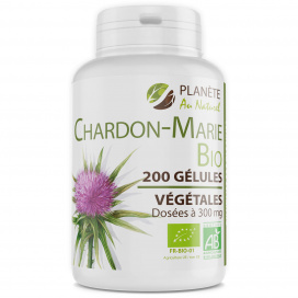 Chardon Marie Bio 300 mg - 200 gélules végétales