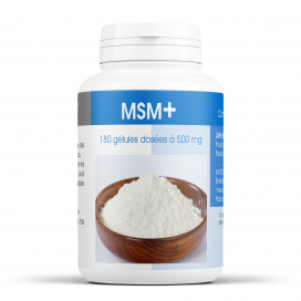 MSM+ Méthylsulfonylméthane - 500mg - 180 Gélules